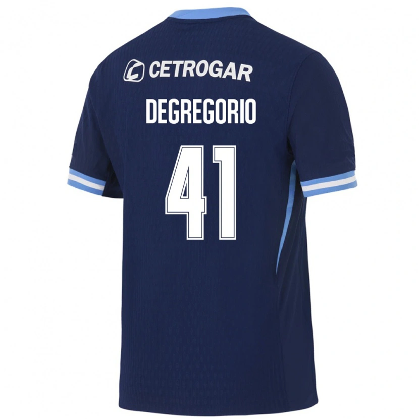 Danxen Dámské Ramiro Degregorio #41 Královsky Modrá Světle Modrá Bílá Daleko Hráčské Dresy 2026/27 Dres