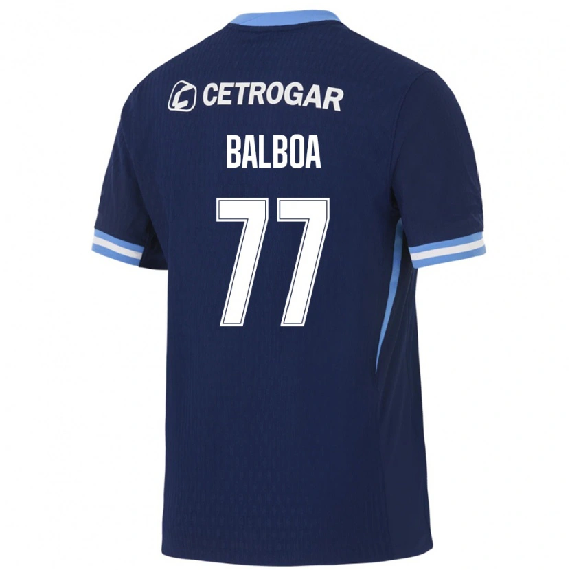 Danxen Dámské Adrián Balboa #77 Královsky Modrá Světle Modrá Bílá Daleko Hráčské Dresy 2026/27 Dres