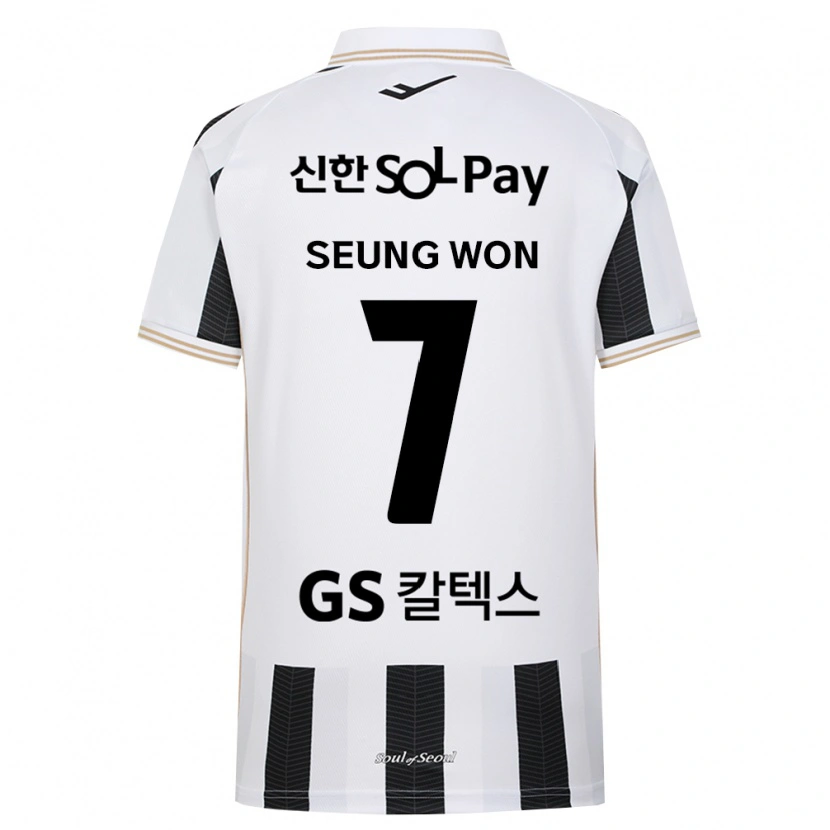 Danxen Dámské Seung-Won Jeong #7 Černá Bílá Daleko Hráčské Dresy 2026/27 Dres