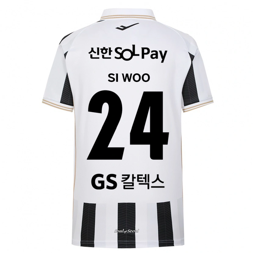 Danxen Dámské Si-Woo Kang #24 Černá Bílá Daleko Hráčské Dresy 2026/27 Dres