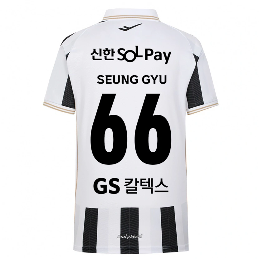 Danxen Dámské Seung-Gyu Han #66 Černá Bílá Daleko Hráčské Dresy 2026/27 Dres