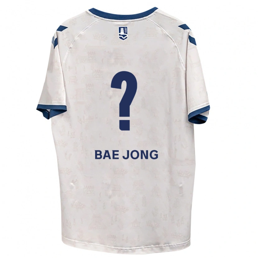 Danxen Dámské Bae-Jong Park #0 Královsky Modrá Bílá Daleko Hráčské Dresy 2026/27 Dres