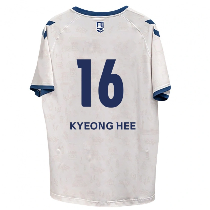 Danxen Dámské Kyeong-Hee Kim #16 Královsky Modrá Bílá Daleko Hráčské Dresy 2026/27 Dres