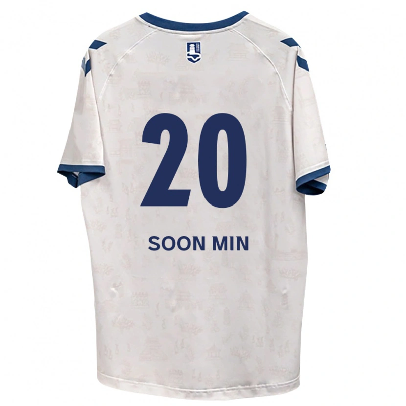Danxen Dámské Soon-Min Hwang #20 Královsky Modrá Bílá Daleko Hráčské Dresy 2026/27 Dres