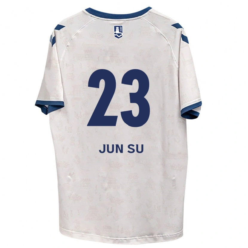 Danxen Dámské Jun-Su Ahn #23 Královsky Modrá Bílá Daleko Hráčské Dresy 2026/27 Dres