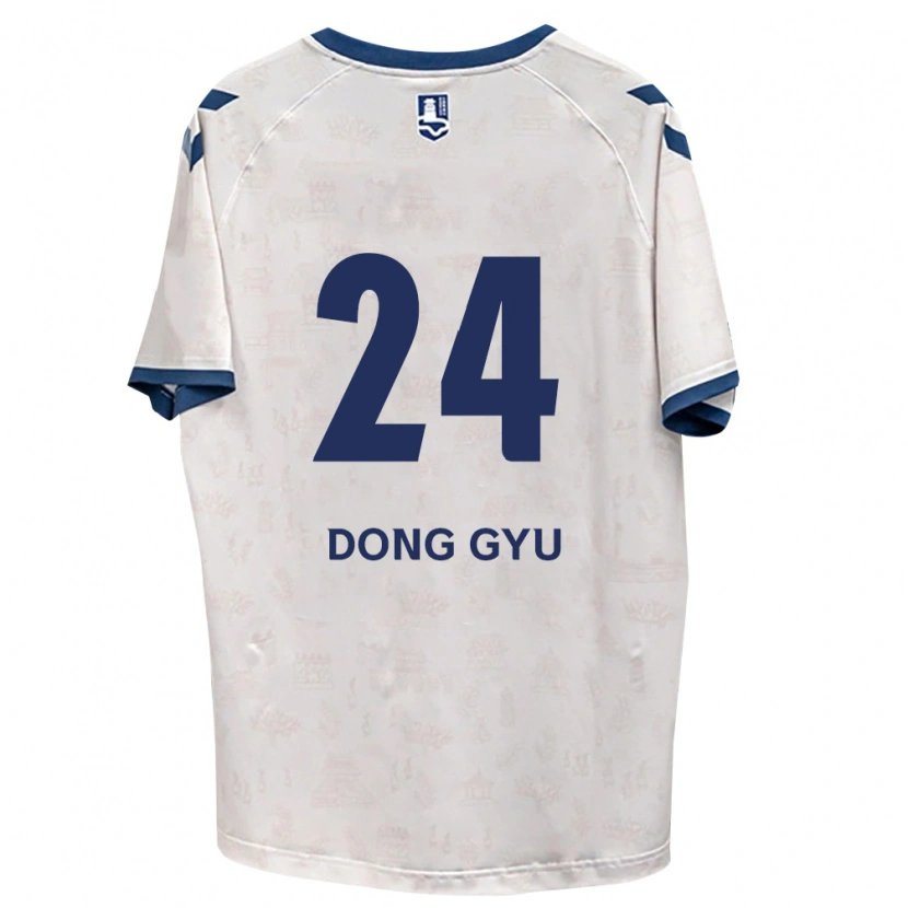 Danxen Dámské Dong-Gyu Lee #24 Královsky Modrá Bílá Daleko Hráčské Dresy 2026/27 Dres