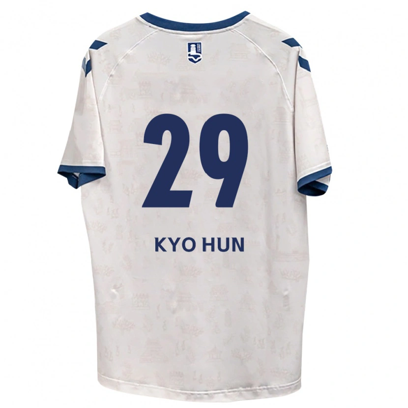 Danxen Dámské Kyo-Hun Kang #29 Královsky Modrá Bílá Daleko Hráčské Dresy 2026/27 Dres