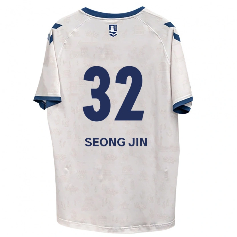 Danxen Dámské Seong-Jin Park #32 Královsky Modrá Bílá Daleko Hráčské Dresy 2026/27 Dres