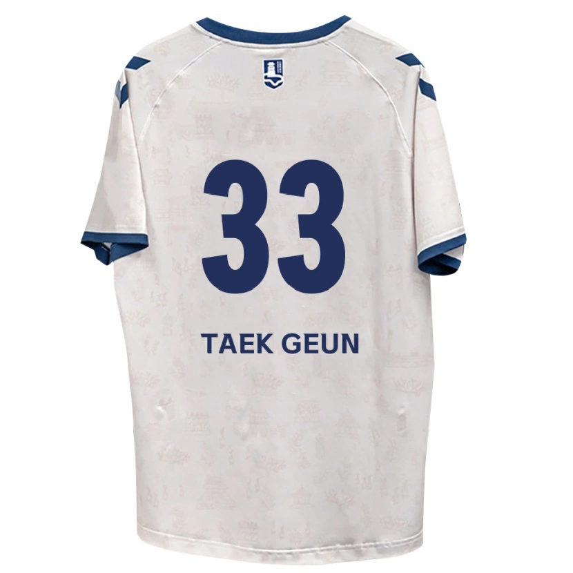 Danxen Dámské Taek-Geun Lee #33 Královsky Modrá Bílá Daleko Hráčské Dresy 2026/27 Dres