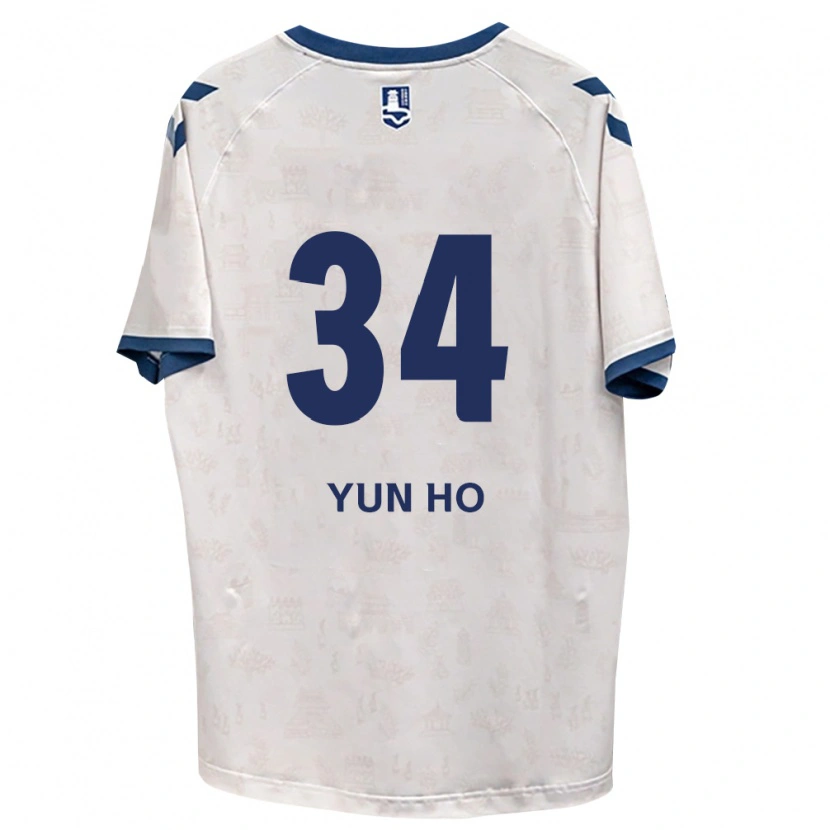 Danxen Dámské Yun-Ho Jang #34 Královsky Modrá Bílá Daleko Hráčské Dresy 2026/27 Dres