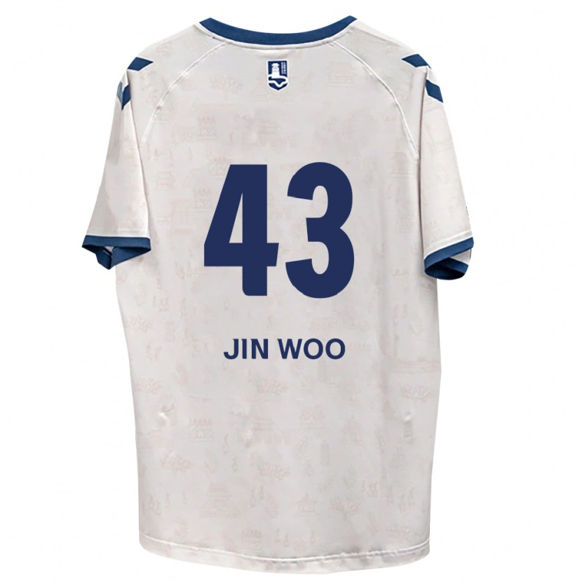 Danxen Dámské Jin-Woo Park #43 Královsky Modrá Bílá Daleko Hráčské Dresy 2026/27 Dres