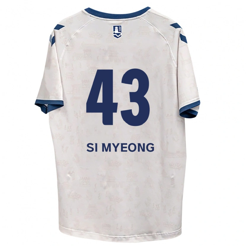 Danxen Dámské Si-Myeong Lee #43 Královsky Modrá Bílá Daleko Hráčské Dresy 2026/27 Dres