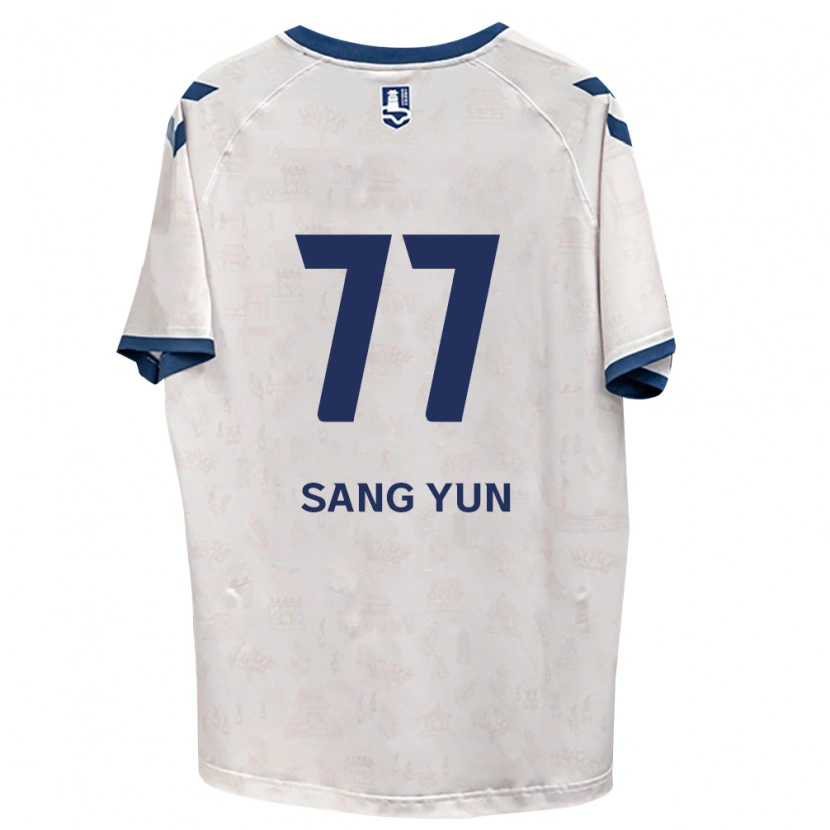 Danxen Dámské Sang-Yun Kang #77 Královsky Modrá Bílá Daleko Hráčské Dresy 2026/27 Dres