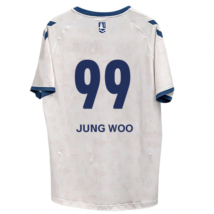 Danxen Dámské Jung-Woo Ha #99 Královsky Modrá Bílá Daleko Hráčské Dresy 2026/27 Dres