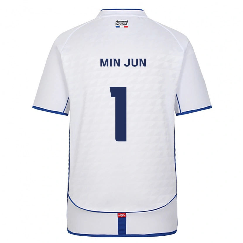 Danxen Dámské Min-Jun Kim #1 Černá Bílá Červená Daleko Hráčské Dresy 2026/27 Dres