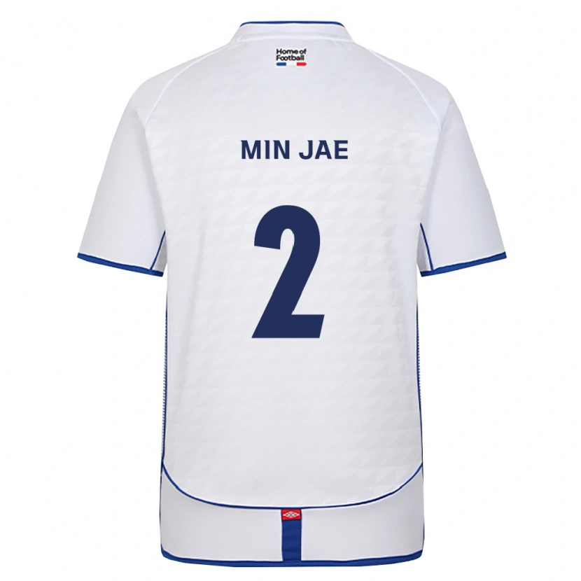 Danxen Dámské Min-Jae Cho #2 Černá Bílá Červená Daleko Hráčské Dresy 2026/27 Dres