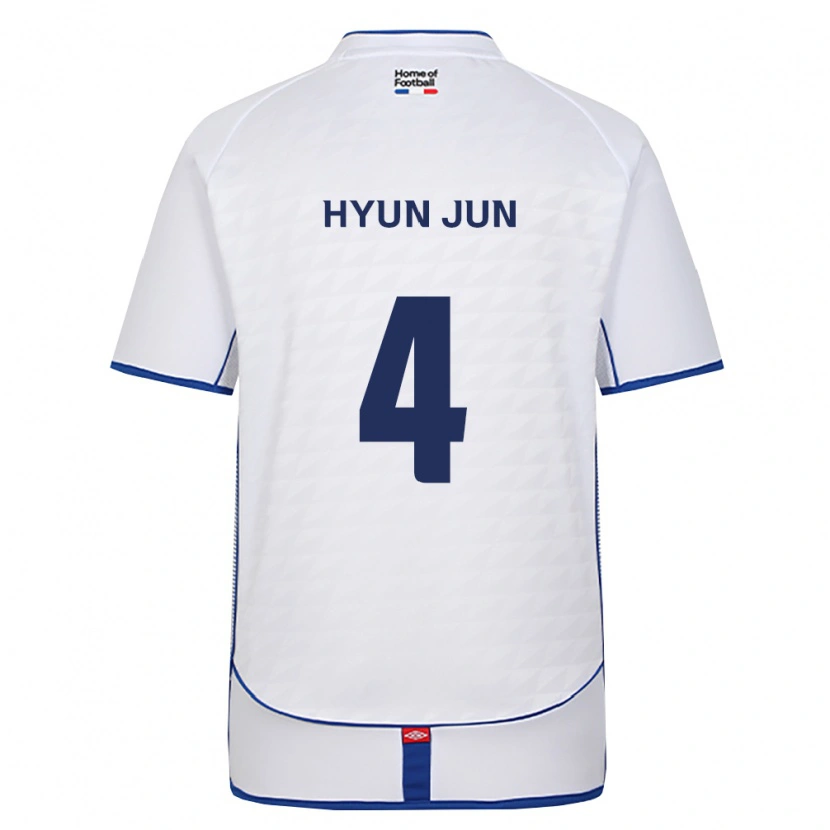 Danxen Dámské Hyun-Jun Roh #4 Černá Bílá Červená Daleko Hráčské Dresy 2026/27 Dres