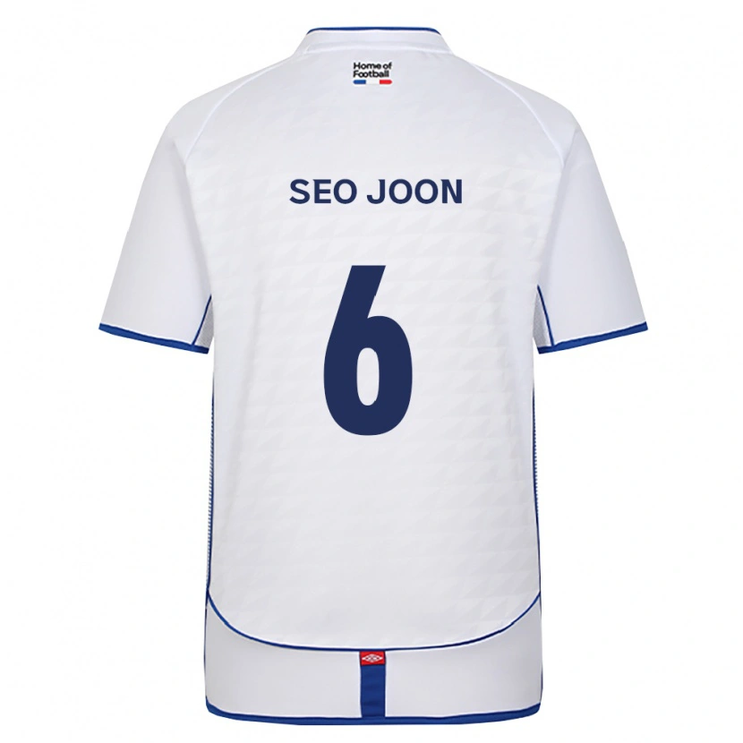 Danxen Dámské Seo-Joon Bae #6 Černá Bílá Červená Daleko Hráčské Dresy 2026/27 Dres