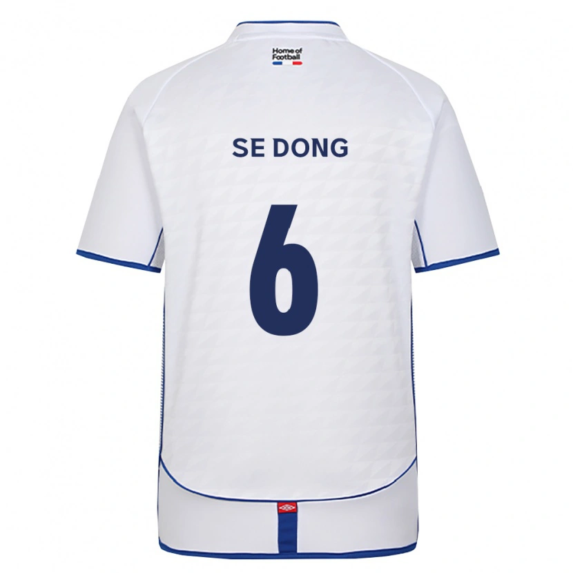 Danxen Dámské Se-Dong Chang #6 Černá Bílá Červená Daleko Hráčské Dresy 2026/27 Dres