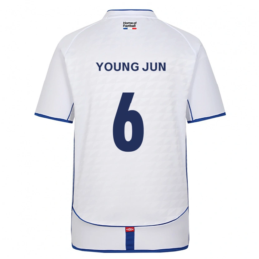 Danxen Dámské Young-Jun Choi #6 Černá Bílá Červená Daleko Hráčské Dresy 2026/27 Dres