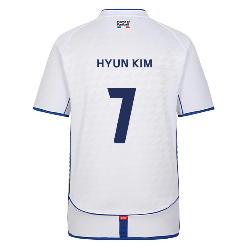 Danxen Dámské Hyun Kim #7 Černá Bílá Červená Daleko Hráčské Dresy 2026/27 Dres