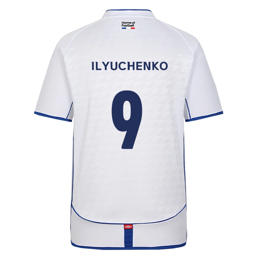 Danxen Dámské Stanislav Ilyuchenko #9 Černá Bílá Červená Daleko Hráčské Dresy 2026/27 Dres