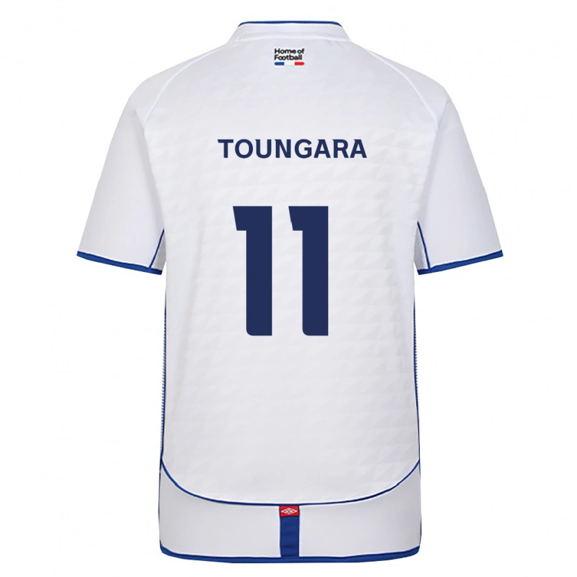 Danxen Dámské Aboubacar Toungara #11 Černá Bílá Červená Daleko Hráčské Dresy 2026/27 Dres