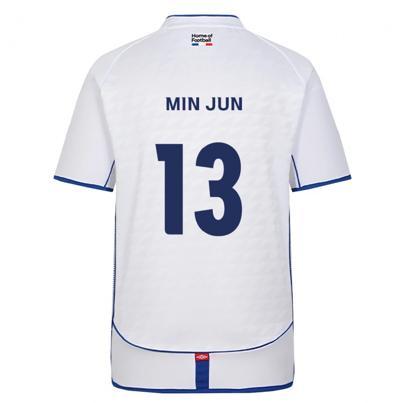 Danxen Dámské Min-Jun Yeo #13 Černá Bílá Červená Daleko Hráčské Dresy 2026/27 Dres