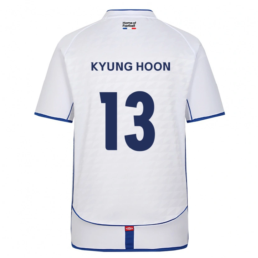 Danxen Dámské Kyung-Hoon Park #13 Černá Bílá Červená Daleko Hráčské Dresy 2026/27 Dres