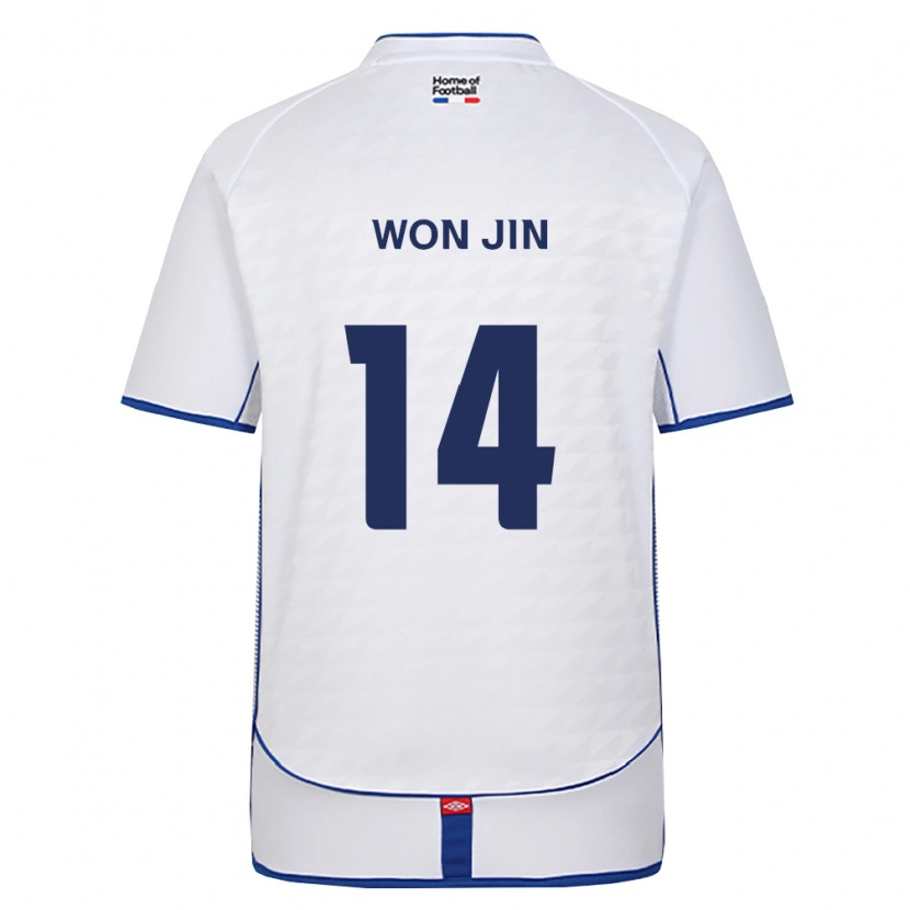 Danxen Dámské Won-Jin Hong #14 Černá Bílá Červená Daleko Hráčské Dresy 2026/27 Dres
