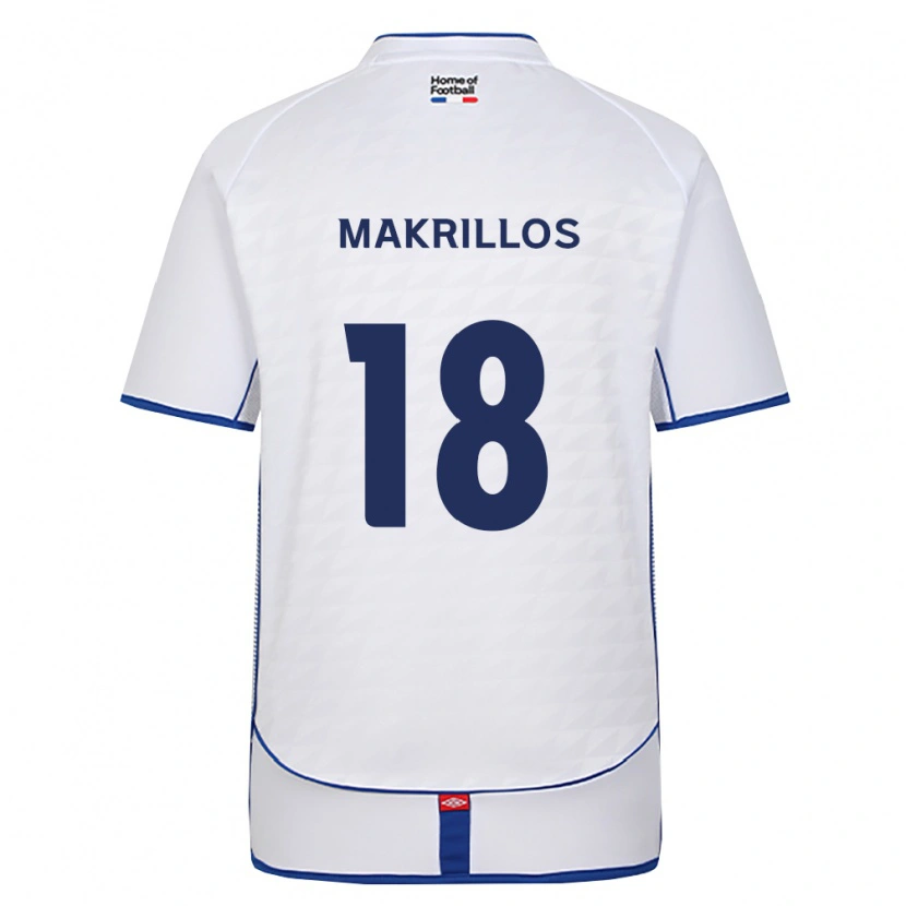 Danxen Dámské Peter Makrillos #18 Černá Bílá Červená Daleko Hráčské Dresy 2026/27 Dres