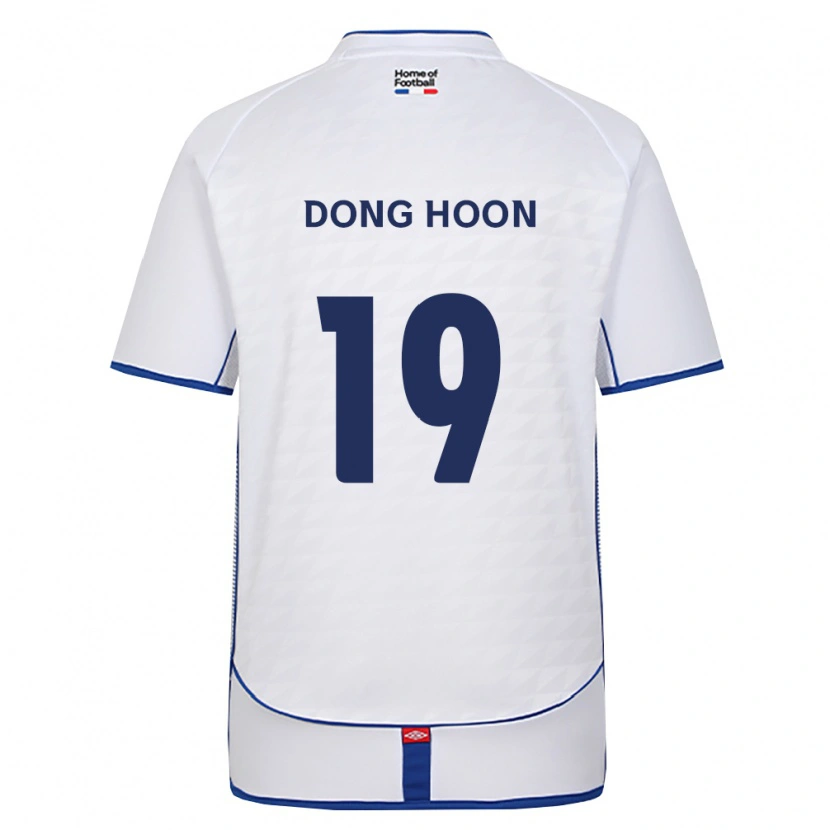 Danxen Dámské Dong-Hoon Kim #19 Černá Bílá Červená Daleko Hráčské Dresy 2026/27 Dres
