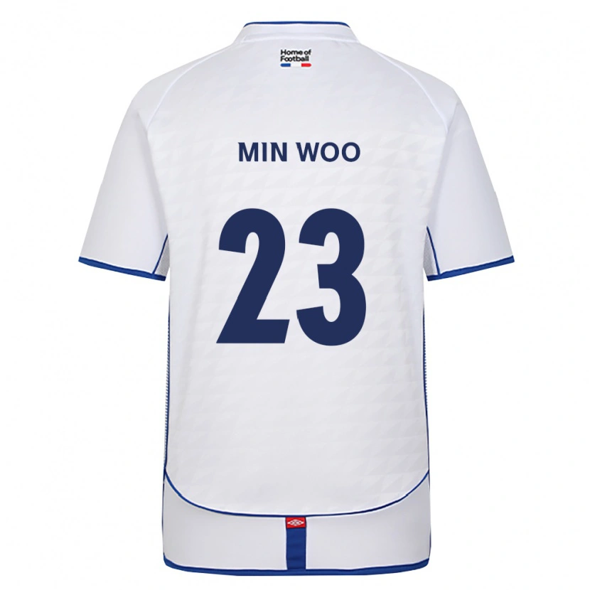 Danxen Dámské Min-Woo Kim #23 Černá Bílá Červená Daleko Hráčské Dresy 2026/27 Dres