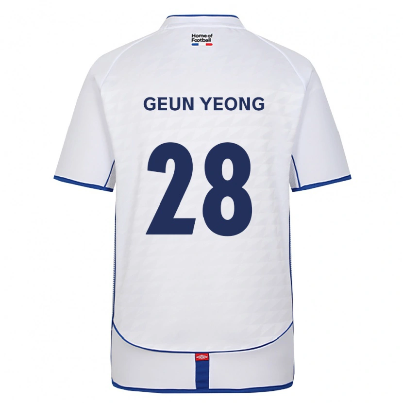 Danxen Dámské Geun-Yeong Yoon #28 Černá Bílá Červená Daleko Hráčské Dresy 2026/27 Dres