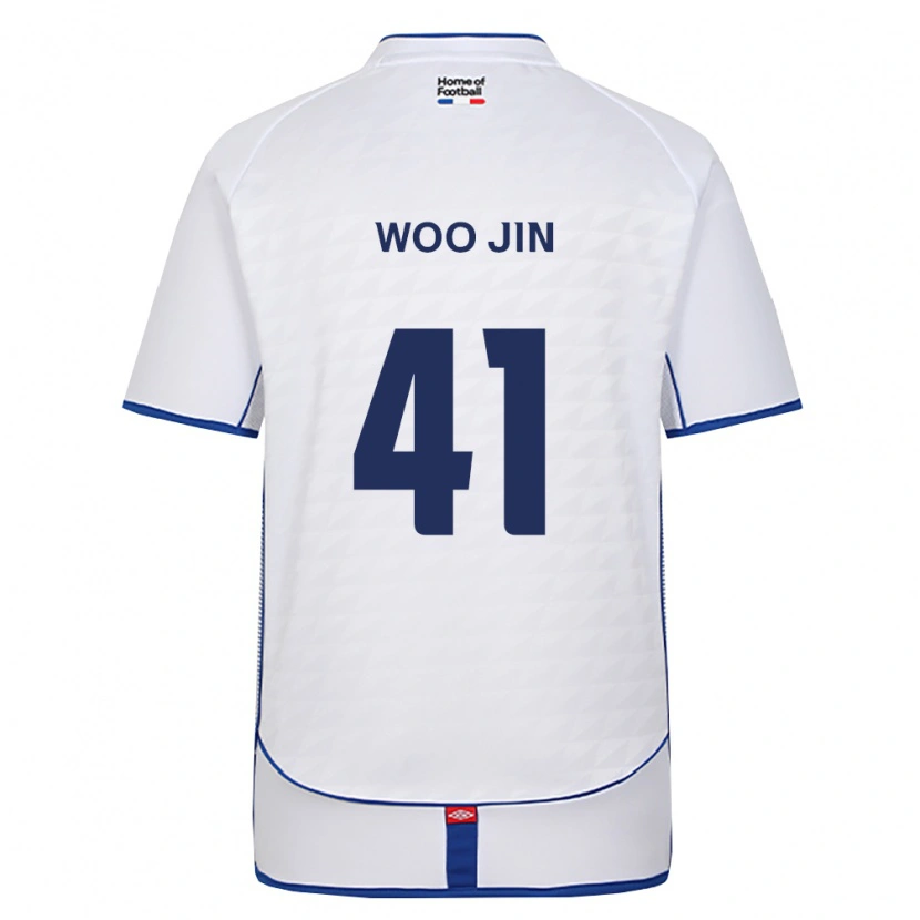 Danxen Dámské Woo-Jin Kim #41 Černá Bílá Červená Daleko Hráčské Dresy 2026/27 Dres