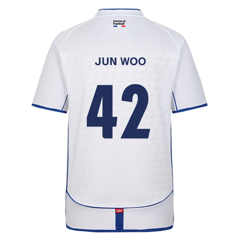 Danxen Dámské Jun-Woo Lee #42 Černá Bílá Červená Daleko Hráčské Dresy 2026/27 Dres