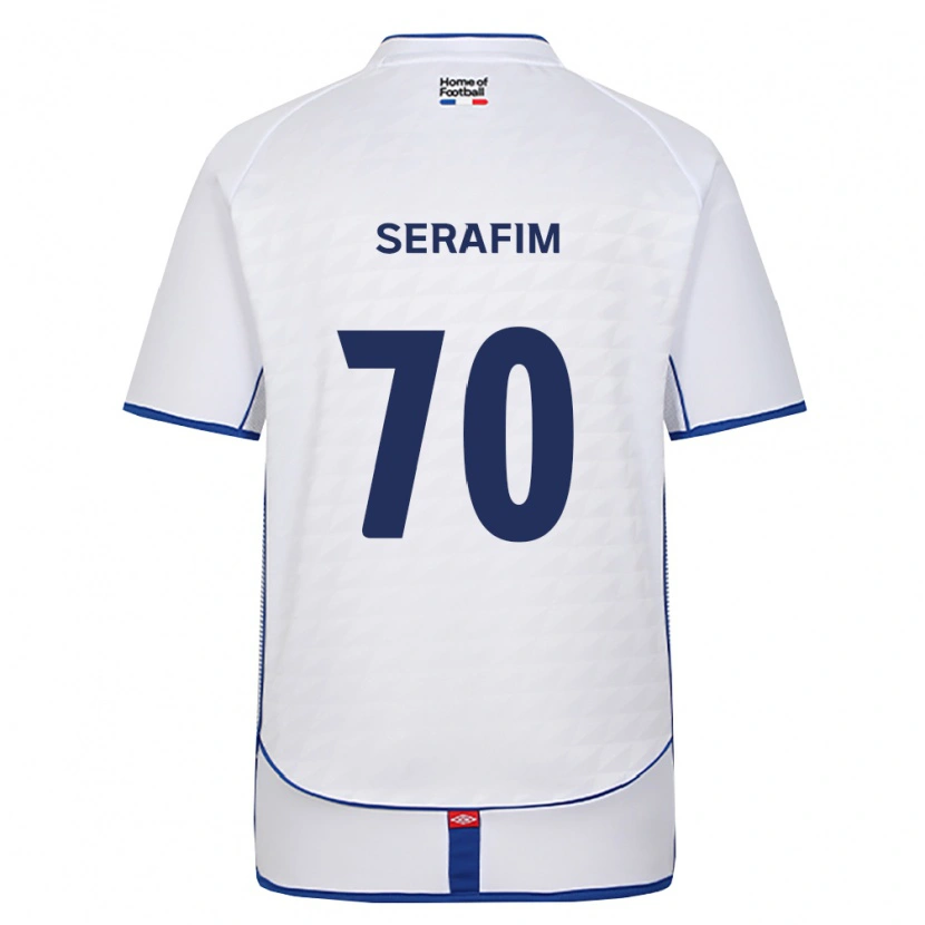 Danxen Dámské Matheus Serafim #70 Černá Bílá Červená Daleko Hráčské Dresy 2026/27 Dres