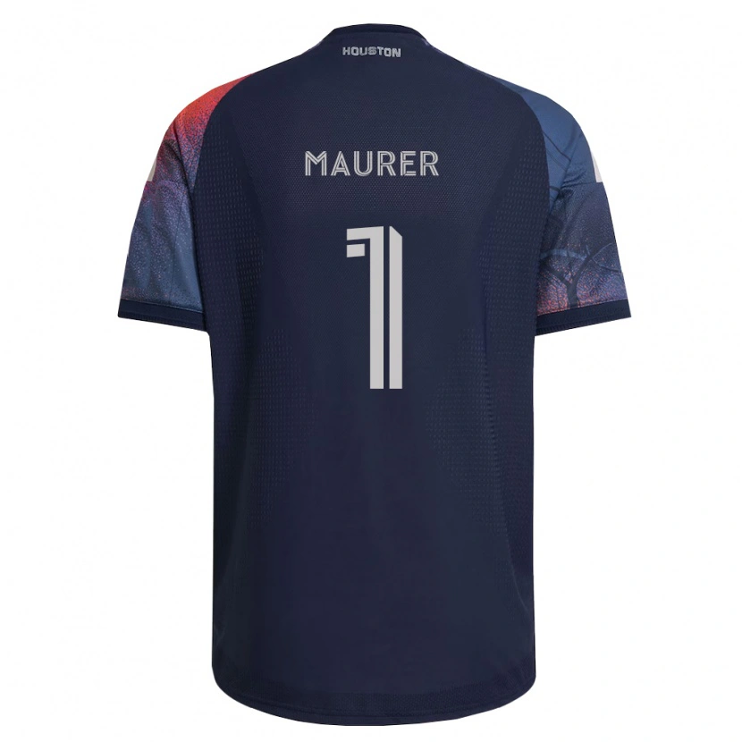 Danxen Dámské Jimmy Maurer #1 Tmavě Modrá Bílá Oranžová Daleko Hráčské Dresy 2026/27 Dres