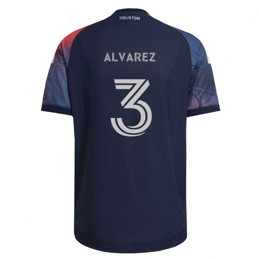 Danxen Dámské Santiago Alvarez #3 Tmavě Modrá Bílá Oranžová Daleko Hráčské Dresy 2026/27 Dres