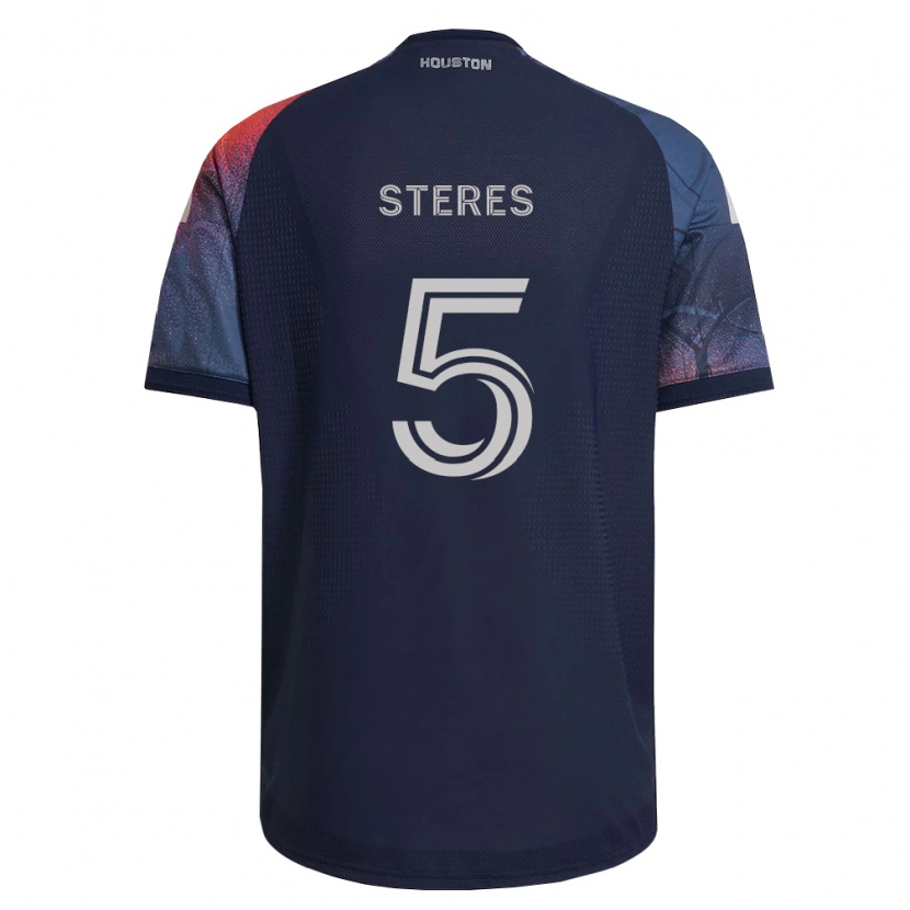 Danxen Dámské Daniel Steres #5 Tmavě Modrá Bílá Oranžová Daleko Hráčské Dresy 2026/27 Dres
