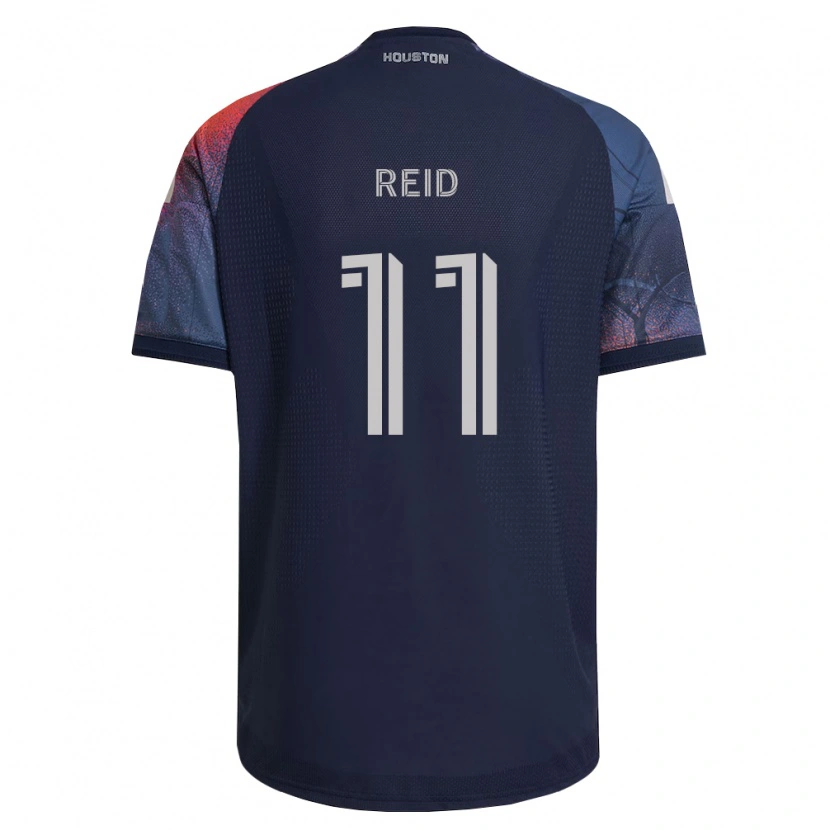 Danxen Dámské Isaiah Reid #11 Tmavě Modrá Bílá Oranžová Daleko Hráčské Dresy 2026/27 Dres