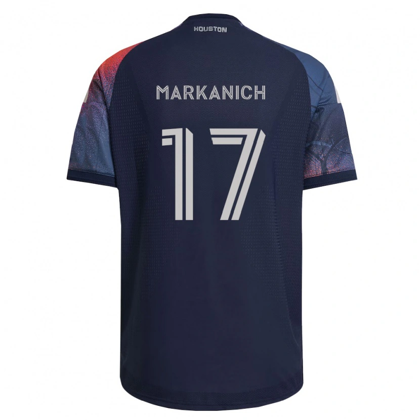 Danxen Dámské Nick Markanich #17 Tmavě Modrá Bílá Oranžová Daleko Hráčské Dresy 2026/27 Dres