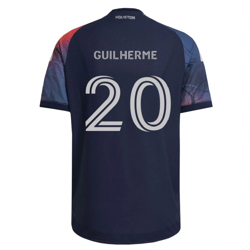 Danxen Dámské Guilherme Augusto Vieira Dos Santos #20 Tmavě Modrá Bílá Oranžová Daleko Hráčské Dresy 2026/27 Dres