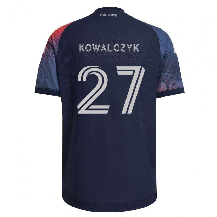 Danxen Dámské Sebastian Kowalczyk #27 Tmavě Modrá Bílá Oranžová Daleko Hráčské Dresy 2026/27 Dres