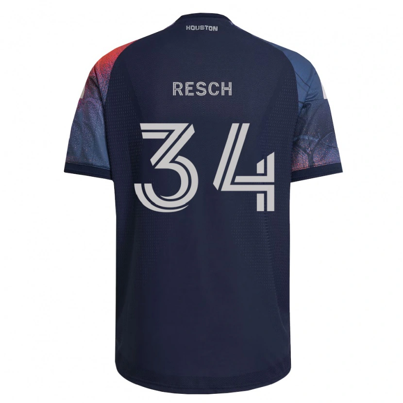 Danxen Dámské Agustin Resch #34 Tmavě Modrá Bílá Oranžová Daleko Hráčské Dresy 2026/27 Dres