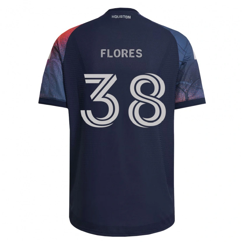 Danxen Dámské Omar Flores #38 Tmavě Modrá Bílá Oranžová Daleko Hráčské Dresy 2026/27 Dres
