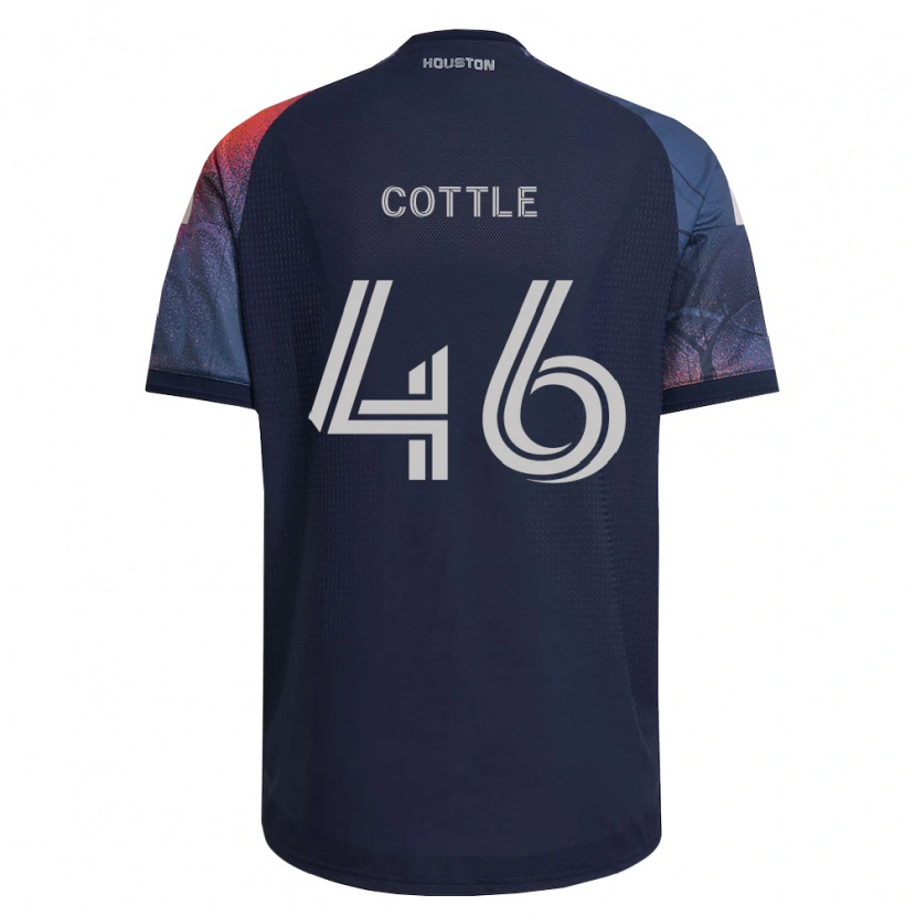 Danxen Dámské Tristan Cottle #46 Tmavě Modrá Bílá Oranžová Daleko Hráčské Dresy 2026/27 Dres