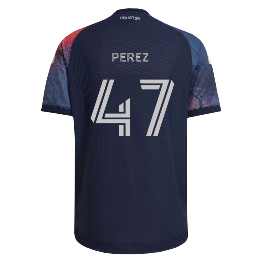 Danxen Dámské Jaizhiño Perez #47 Tmavě Modrá Bílá Oranžová Daleko Hráčské Dresy 2026/27 Dres