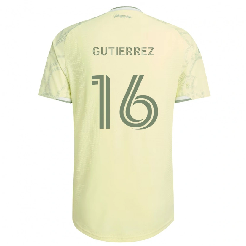 Danxen Dámské Diego Gutiérrez #16 Béžová Bílá Daleko Hráčské Dresy 2026/27 Dres