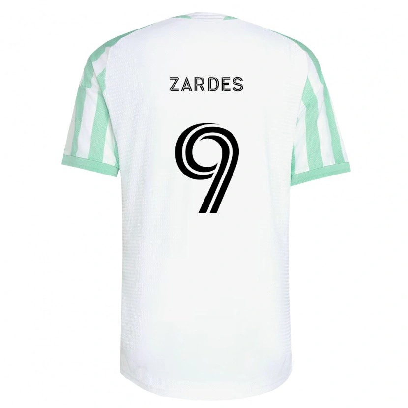 Danxen Dámské Gyasi Zardes #9 Světle Zelená Černá Bílá Daleko Hráčské Dresy 2026/27 Dres